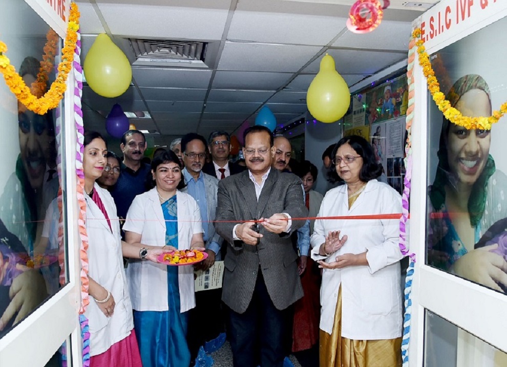 Press Release - "Inauguration of IVF & Fertility Centre at ESIC PGIMSR College & Hospital, Basaidarapur, New Delhi on 29.11.2019"